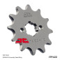 Piñón de acero JT SPROCKETS 12 dientes, paso 520 para SUZUKI TS 185, YAMAHA YZ 125, KAWASAKI KX 125 y CAGIVA WMX 125 Piñón de acero JT SPROCKETS 12 dientes, paso 520 para SUZUKI TS 185, YAMAHA YZ 125, KAWASAKI KX 125 y CAGIVA WMX 125