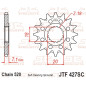 Pignon acier JT SPROCKETS pas 520 pour SUZUKI PE 175, RM 100, RMZ 250 de 1978 à 2012