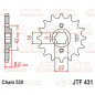 JT SPROCKETS steel front sprocket 14T, 520 pitch for SUZUKI PE 250, RM 400 1977-1981