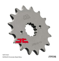 JT SPROCKETS Ritzel Stahl Teilung 520 für KAWASAKI KLR 250, KLR 600, KLR 650, KLX 250, KSF 250 MOJAVE 2WD 1978-2017