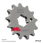 Piñón de acero JT SPROCKETS paso 420 para KAWASAKI KX 100, KX 65, KX 85, YAMAHA CHAPPY 50, PW 80, TTR 50 y SUZUKI RM 100, RM 65