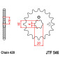 JT SPROCKETS Ritzel Stahl Teilung 420 für KAWASAKI KX 65, KX 85, YAMAHA CHAPPY 50, PW 80 und SUZUKI RM 100, RM 65 1975-2027