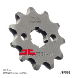 JT SPROCKETS Ritzel Stahl Teilung 420 für SUZUKI JR 50, LT 50 QUADRUNNER 2WD, TS 50 XK und YAMAHA DT 50 MX, TY 50, TY 50 M
