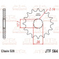 JT SPROCKETS steel front sprocket 520 pitch for YAMAHA DT 200, YZ 125, GAS GAS EC 125, MC 125 and SCORPA SY 250, SYF 250 JT SPROCKETS steel front sprocket 520 pitch for YAMAHA DT 200, YZ 125, GAS GAS EC 125, MC 125 and SCORPA SY 250, SYF 250
