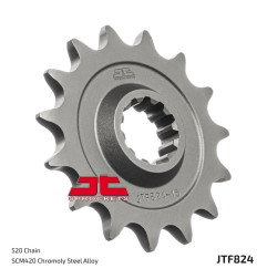 Piñón de acero JT SPROCKETS paso 520 para HUSQVARNA CR 250, SMR 450, TE 610, WR 250, WR 360 de 1987 a 2014