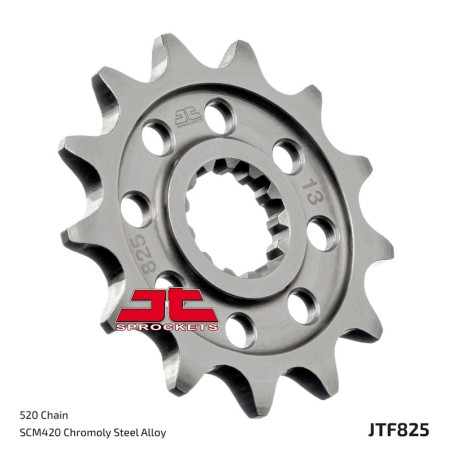 JT SPROCKETS Ritzel Stahl 13 Zähne, Teilung 520 für TM RACING EN 300, ENF 250 und HUSQVARNA TC 250, TE 250 I.E 4T 2009-2027