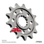 Piñón de acero JT SPROCKETS 13 dientes, paso 520 para TM RACING EN 300, ENF 250 y HUSQVARNA TC 250, TE 250 I.E 4T de 2009 a 2027