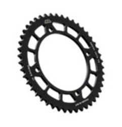 Corona de aluminio JT SPROCKETS 47 dientes, paso 420 para KAWASAKI KX 65 y SUZUKI RM 65 de 2000 a 2021