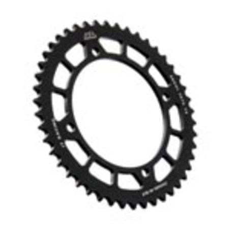 Corona de aluminio JT SPROCKETS 47 dientes, paso 420 para KAWASAKI KX 65 y SUZUKI RM 65 de 2000 a 2021