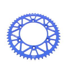 Corona de aluminio JT SPROCKETS paso 520 para YAMAHA YZ 125, FANTIC XE 125, HONDA NX 650 DOMINATOR y RIEJU MARATHON 250