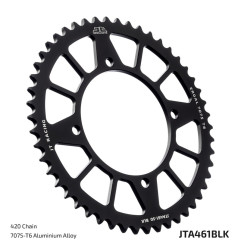 JT SPROCKETS Kettenrad Alu Teilung 420 für KAWASAKI KX 100, KX 80, KX 85 und SUZUKI RM 100 1976-2023