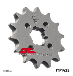 JT SPROCKETS steel front sprocket 428 pitch for SUZUKI TS 125, TS 125 ER, TS 80 X 1971-1994