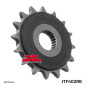 Piñón de acero JT SPROCKETS 16 dientes, paso 520 para APRILIA PEGASO 650 y HUSQVARNA TR 650 STRADA ABS de 1985 a 2014