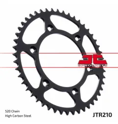 Couronne acier JT SPROCKETS 45 dents, pas 520 pour BETA RR 250, RR 300, RR 350 et HONDA CRF 450, CRF 450 RX ENDURO, CRF 450 X