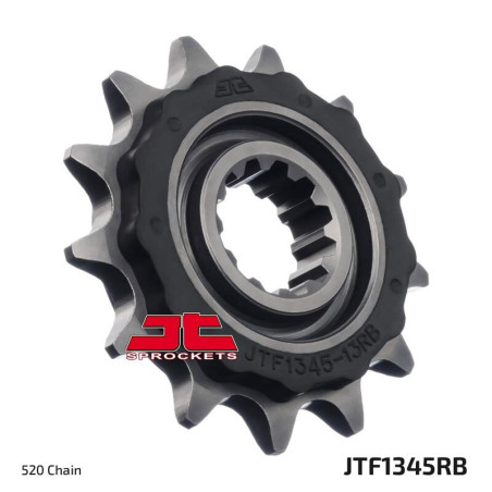Piñón de acero JT SPROCKETS 13 dientes, paso 520 para HONDA CRF 450 L de 2019 a 2021