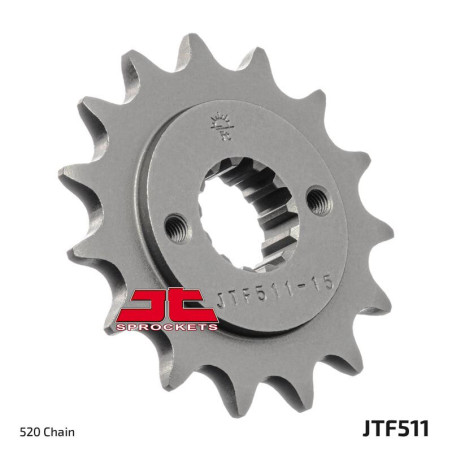 JT SPROCKETS Ritzel Stahl Teilung 520 für KAWASAKI KLR 650, KLX 650 1990-2019 - JTF511.1