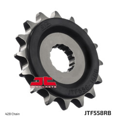 Pignon acier JT SPROCKETS 16 dents, pas 428 pour YAMAHA DT 125, DT 125 RE, TDR 125, TZR 125, YZ 85 de 1988 à 2027