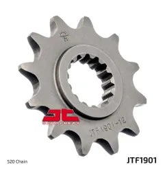 Piñón de acero JT SPROCKETS 13 dientes, paso 520 para KTM SX 125, BETA RR 250, HUSQVARNA TC 250 y GAS GAS EC 250 de 1983 a 2027