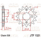 Pignon acier JT SPROCKETS 14 dents, pas 520 pour HONDA CRF 250 L ABS, CRF 300 L, NX 250, NX 250 2, XR 250 de 1988 à 2026