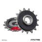 JT SPROCKETS Ritzel Stahl 15 Zähne, Teilung 520 für YAMAHA TT 600, TT 600 RE, XT 600, XT 600 Z TENERE, XTZ 660 TENERE 1987-2004
