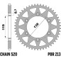 PBR Kettenrad Stahl Teilung 520 für HUSABERG FE 350, FE 400 1996-1999