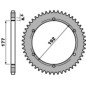 PBR steel rear sprocket 520 pitch for HUSQVARNA WR 240, WR 250, WR 400 1977-1989 PBR steel rear sprocket 520 pitch for HUSQVARNA WR 240, WR 250, WR 400 1977-1989