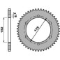 PBR Kettenrad Stahl Teilung 428 für YAMAHA DT 125, DT 125 RE, TDR 125, WR 125, WR 125 X 1988-2026