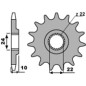PBR Ritzel Stahl Teilung 520 für APRILIA PEGASO 650, TUAREG 350 WIND und HUSQVARNA TR 650 STRADA ABS, TR 650 TERRA 1985-2014