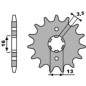 PBR steel front sprocket 420 pitch for SUZUKI JR 50 1978-2006