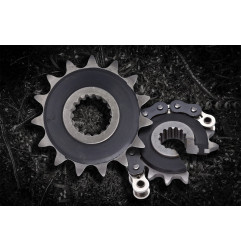 PBR Ritzel Stahl 15 Zähne, Teilung 520 für YAMAHA YZ 250, KAWASAKI KLX 450, CF MOTO MT 650 und GAS GAS ECF 450 1976-2027