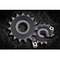 Piñón de acero PBR 15 dientes, paso 520 para YAMAHA YZ 250, KAWASAKI KLX 450, CF MOTO MT 650 y GAS GAS ECF 450 de 1976 a 2027