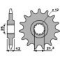 PBR steel front sprocket 520 pitch for HUSABERG FE 400, FE 501, FE 650, FS 650 and HUSQVARNA CR 240, WR 240, WR 250, WR 400