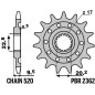 Piñón de acero PBR paso 520 para SHERCO SE 250, SE 300, SEF 250, SEF 300, SER 250 de 2021 a 2027 Piñón de acero PBR paso 520 para SHERCO SE 250, SE 300, SEF 250, SEF 300, SER 250 de 2021 a 2027
