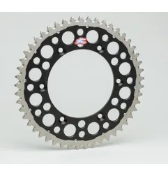 Corona RENTHAL 50 dientes, paso 520 para SUZUKI DR-Z 400 S, DR-Z 400 SM, DRZ 400, RMZ 250, RMZ 450 de 1989 a 2027