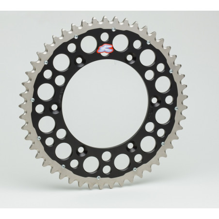 Couronne RENTHAL 50 dents, pas 520 pour SUZUKI DR-Z 400 S, DR-Z 400 SM, DRZ 400, RMZ 250, RMZ 450 de 1989 à 2027