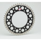 Couronne RENTHAL 50 dents, pas 520 pour SUZUKI DR-Z 400 S, DR-Z 400 SM, DRZ 400, RMZ 250, RMZ 450 de 1989 à 2027