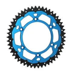 Couronne alu RFX pas 520 pour YAMAHA YZ 125, YZ 250, FANTIC XE 125, XX 125 et HONDA NX 650 DOMINATOR, SLR 650 de 1988 - FXRS