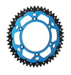 RFX aluminium rear sprocket 520 pitch for YAMAHA YZ 125, YZ 250, FANTIC XE 125, XX 125 and HONDA NX 650 DOMINATOR, SLR 65 - FXRS
