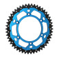 Couronne alu RFX pas 520 pour YAMAHA YZ 125, YZ 250, FANTIC XE 125, XX 125 et HONDA NX 650 DOMINATOR, SLR 650 de 1988 - FXRS