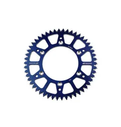 Corona de aluminio SCAR paso 420 para KTM SX 65, HUSQVARNA TC 65 y GAS GAS MC 65 de 1998 a 2024