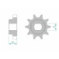 Kit de cadena AFAM 415 F – 10/40-102 – Piñón estándar de aluminio para KTM SX 50 de 2006 a 2011