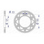 Kit chaîne AFAM 520 MXPRO - 13/51-118 - Couronne alu standard pour GAS GAS MCF 450, HUSQVARNA FC 450 et KTM SXF 450 Kit chaîne AFAM 520 MXPRO - 13/51-118 - Couronne alu standard pour GAS GAS MCF 450, HUSQVARNA FC 450 et KTM SXF 450
