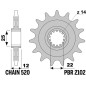 EK/PBR Chain kit 520 SRX2 - 13/49-114 - Steel Standard Rear Sprocket for GAS GAS EC 250 2018-2020