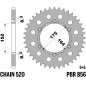 EK/PBR Chain kit 520 SRX2 - 14/41-104 - Steel Standard Rear Sprocket for YAMAHA YFZ 350 BANSHEE 2WD 1990-2009 - 3029462