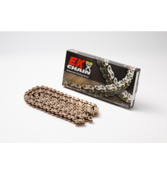 Kit chaîne EK/PBR 520 SRX2 - 14/41-104 - Couronne acier standard pour YAMAHA YFZ 350 BANSHEE 2WD de 1990 - 3029462