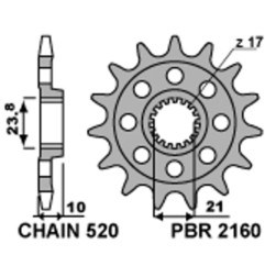 EK CHAIN Kettensatz für SUZUKI RMZ 450 2015-2027