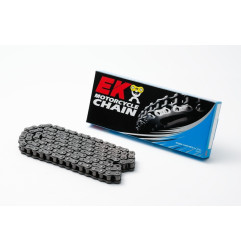 Kit chaîne EK/PBR 428 DEH - 15/52-132 - Couronne acier standard pour KAWASAKI KDX 125 SR de 1990 à 1999