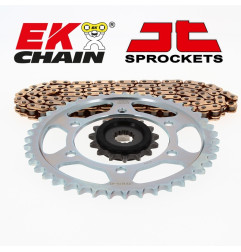 EK CHAIN Kettensatz für KAWASAKI KLX 650 1993-2001
