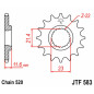 EK/JT Kettenkit 520SRX2 13/44 - standard Kettenrad für YAMAHA TTR 250 1999-2004 EK/JT Kettenkit 520SRX2 13/44 - standard Kettenrad für YAMAHA TTR 250 1999-2004