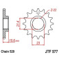 EK/JT Kettenkit 520SRX2 15/44 - standard Kettenrad für YAMAHA TT 600 1997-2001 EK/JT Kettenkit 520SRX2 15/44 - standard Kettenrad für YAMAHA TT 600 1997-2001